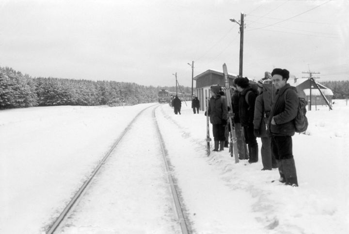 Станция Яльчик. 1989